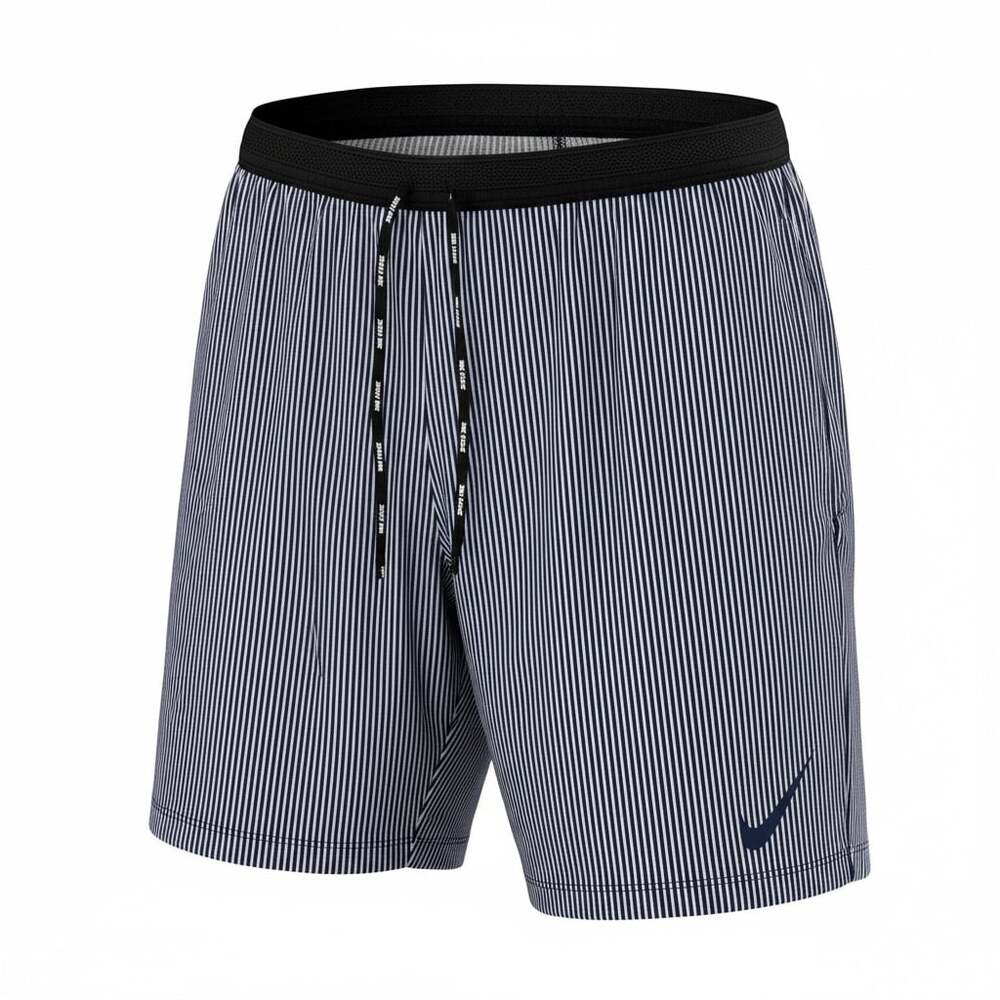 New Nike AeroSwift Dri-FIT ADV Racing Half Tights Blue Stripes Size 2XL